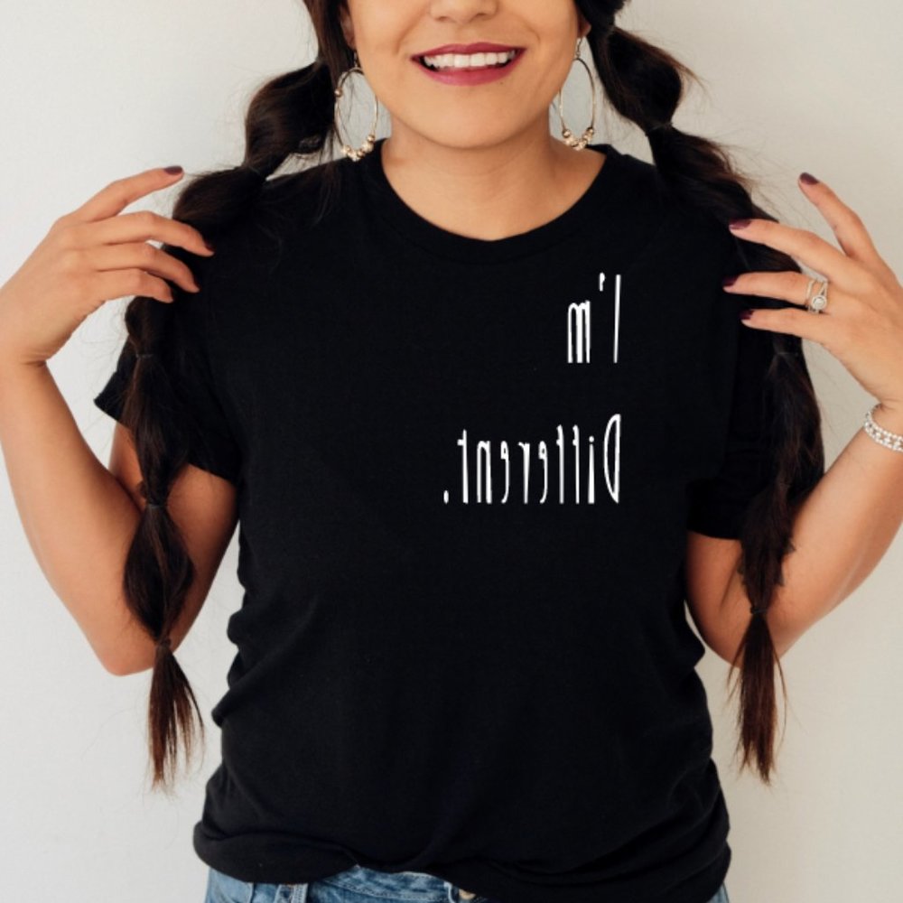 Custom I'm Different Graphic Tee
